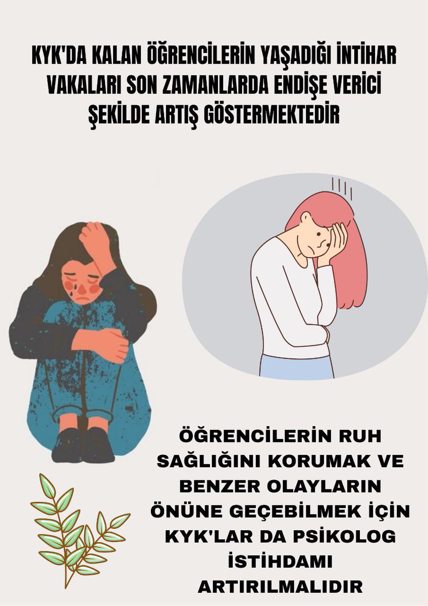 #GençlerİçinPsikolog
<a href="/OA_BAK/">Dr. Osman Aşkın Bak</a> <a href="/SafaKocoglu/">Doç. Dr. Safa KOÇOĞLU GÜRSOY</a> <a href="/eminogluenes/">Dr. Enes Eminoğlu</a> <a href="/gencliksporbak/">Gençlik ve Spor Bakanlığı 🇹🇷</a> <a href="/GSBgenclik/">Gençlik Hizmetleri</a>