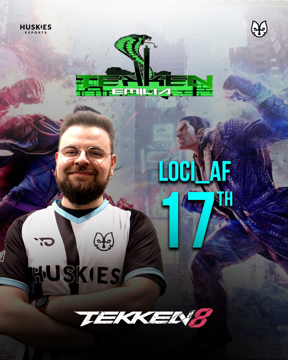HUSKIES ESPORTS (@huskies_esports) on Twitter photo ๐ฅ We showed up at the Tekken Emilia Tournament โ 55 players in, and we made noise! ๐ฅ
๐ฅ 1st โ <a href="/Lacirignol68283/">HKE | Paperonzolo</a>
๐
5th โ <a href="/SignorIvan18/">HKE | SignorIvan</a> & <a href="/FeliceLaci83678/">Felix</a>
๐ฎ 17th โ <a href="/Loci_AF/">HKE | Loci</a>
The squad is locked in.
Weโre growing. Weโre grinding.
And weโre not done yet. ๐
#GoHuskies ๐๐บ ๐ฅ We showed up at the Tekken Emilia Tournament โ 55 players in, and we made noise! ๐ฅ
๐ฅ 1st โ <a href="/Lacirignol68283/">HKE | Paperonzolo</a>
๐
5th โ <a href="/SignorIvan18/">HKE | SignorIvan</a> & <a href="/FeliceLaci83678/">Felix</a>
๐ฎ 17th โ <a href="/Loci_AF/">HKE | Loci</a>
The squad is locked in.
Weโre growing. Weโre grinding.
And weโre not done yet. ๐
#GoHuskies ๐๐บ