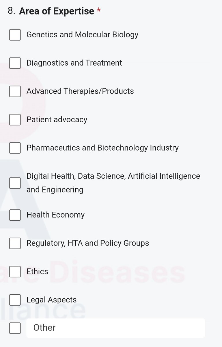 ERDERA is seeking Irish experts to join a pool of specialists to participate in ERDERA #raredisease research activities, panels &amp; networking opportunities. Don’t miss this opportunity to connect, contribute, and grow with a dynamic international community.
forms.office.com/pages/response…