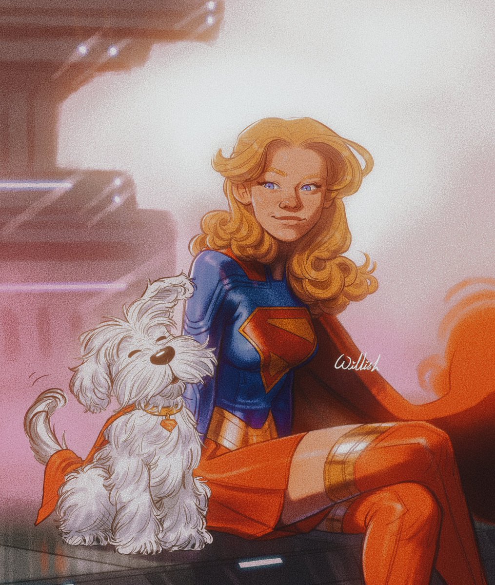 WillishAddo's tweet image. Kara Zor-El The Woman Of Tomorrow And Krypto! The feistiest good boy ever!🐶💙❤️💛💙
#dcu #supergirl #supergirlwomanoftomorrow #womanoftomorrow #karazorel #kryptonian #dccomics #dcuniverse #fanartanime #superheroart #supergirlfanart