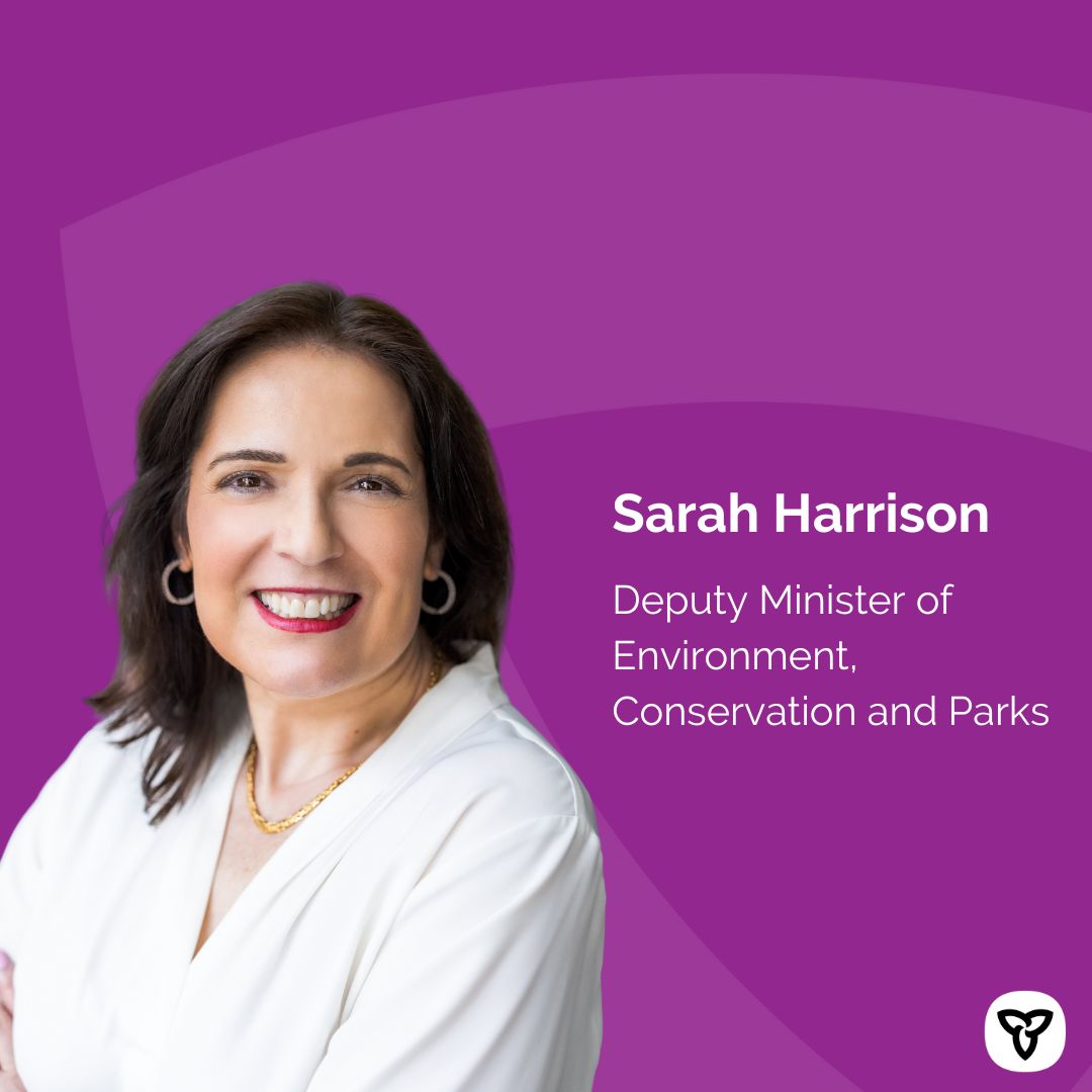 SecretaryON's tweet photo. (1/4) We are pleased to announce the following OPS leadership appointments effective today:

🔸Jonathan Lebi becomes Deputy Minister of Labour, Immigration, Training and Skills Development.
🔸Sarah Harrison becomes Deputy Minister of Environment, Conservation and Parks. https://t.co/mL7us0QhEX