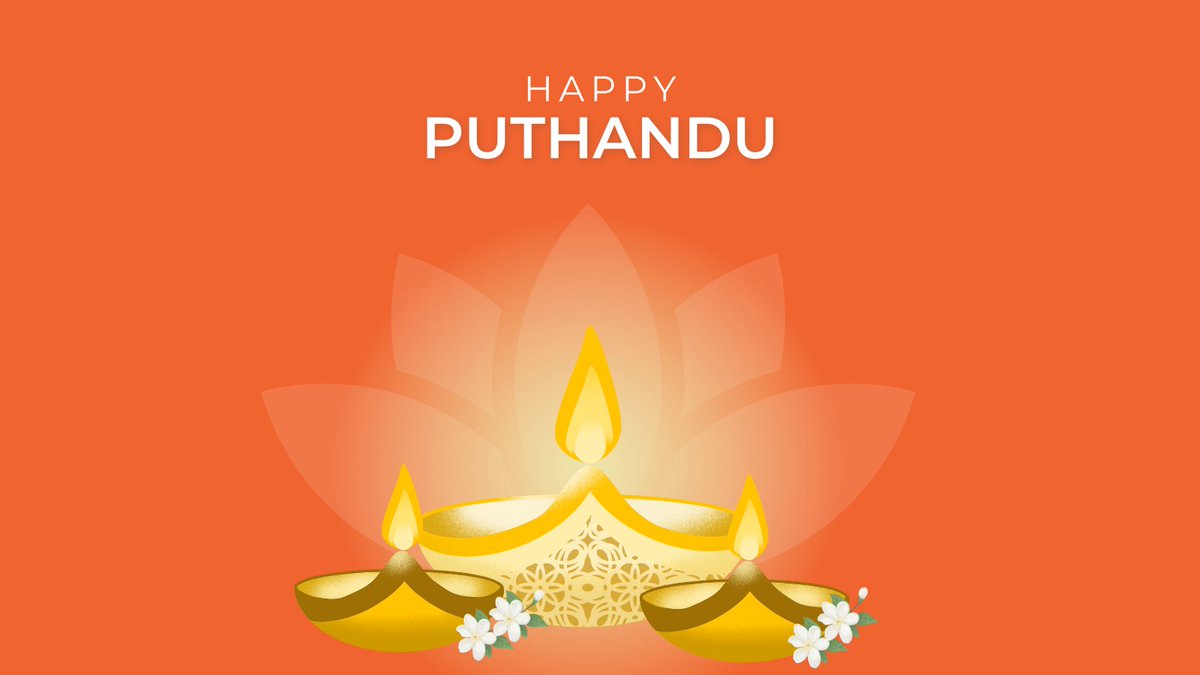 Wishing you joy, prosperity, and new beginnings this Puthandu! Happy Tamil New Year!

#thinkBIG #Puthandu #TamilNewYear #NewBeginnings