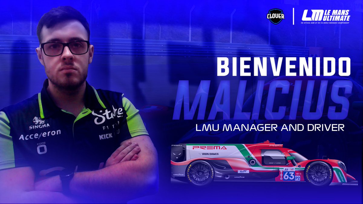teamclover_ec's tweet image. #WELCOME | Clover eSports
En el día de hoy presentamos la nueva incorporación en las filas de LMU de Clover. Él es:
🏎️ | @MaliciusREKT
LLevará a cabo los puestos de Manager y Corredor. Nos vemos en la pista 😎
#GoClover