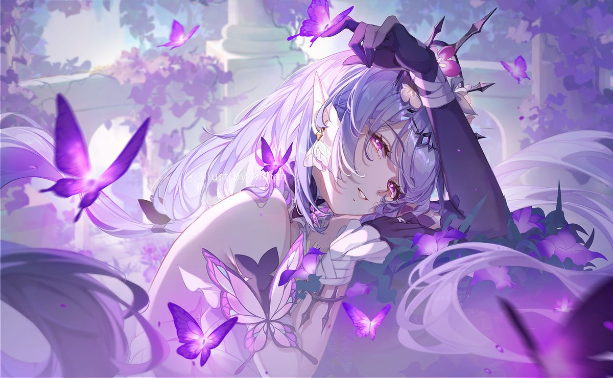 🦋🦋
#崩壊スターレイル #キャストリス #HonkaiStarRail #Castorice #遐蝶