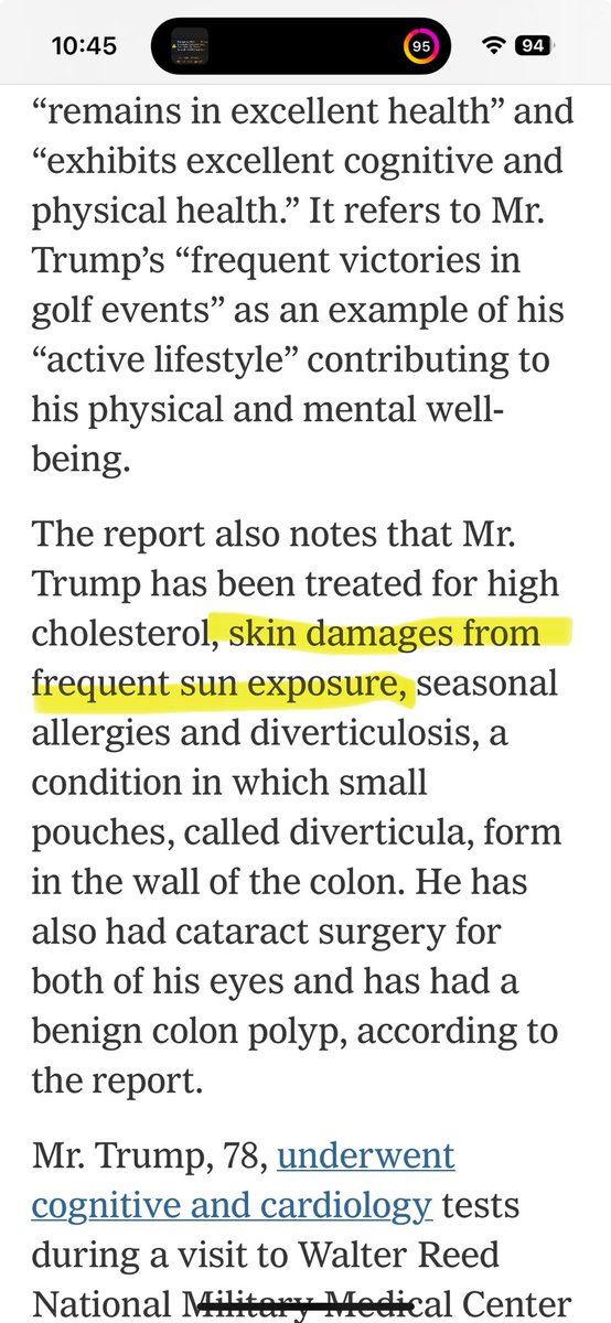 kairaca's tweet image. This = skin #cancer I believe #trumphealth