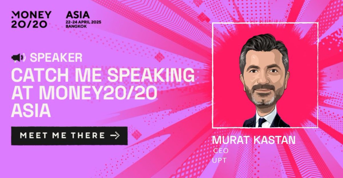 I'll be speaking at #Money2020Asia in 2 seperate sessions: "The Future of Cross-border Payments: Innovating for Speed, Security, and Trust in Borderless Economy" and "Payment Bridges for Migrants: Balancing Innovation and Regulation"

See you in Bangkok. Money20/20