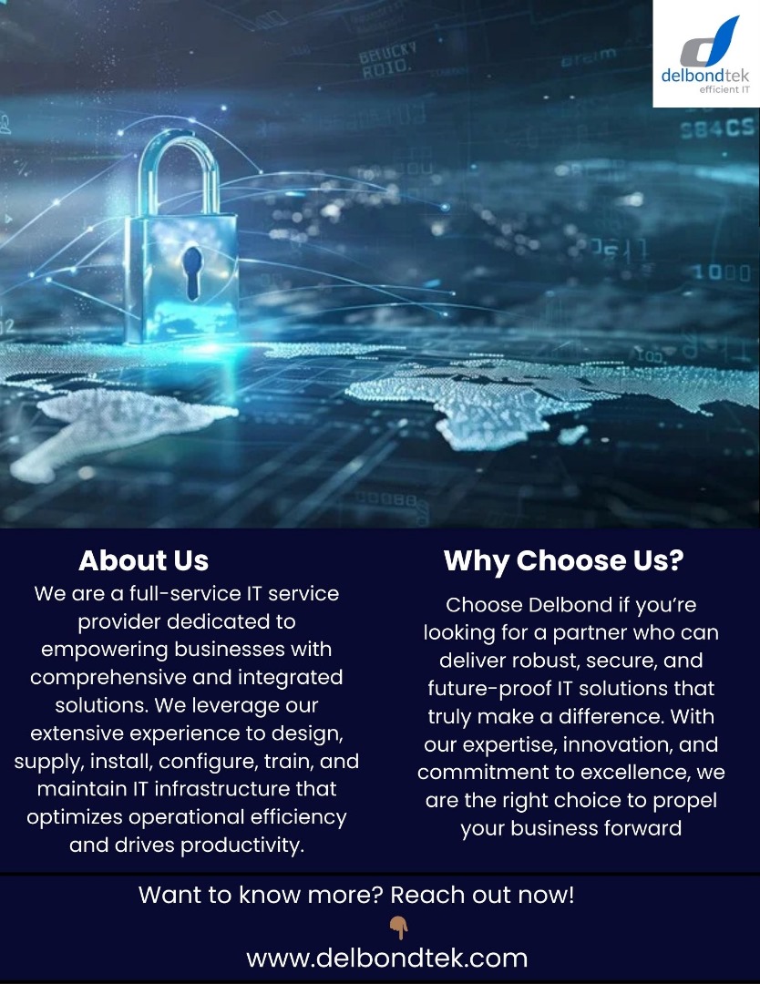 DelbondGH's tweet image. #DelbondTek #EfficientIT