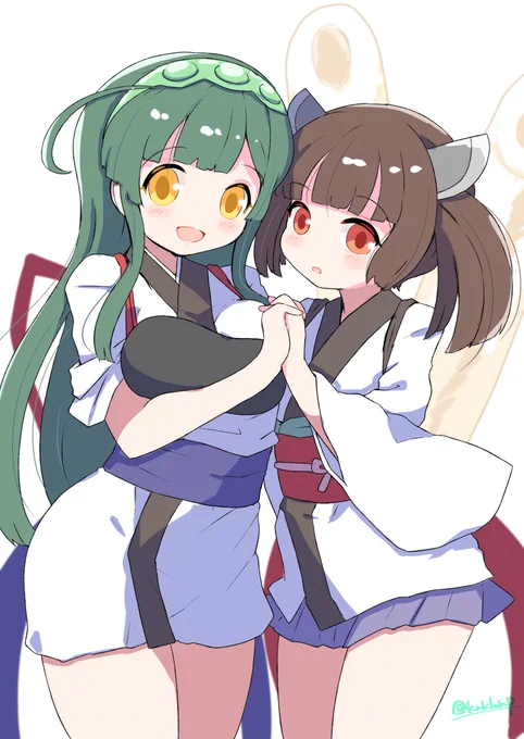 ずんきりずんきり#東北ずん子 #東北きりたん 