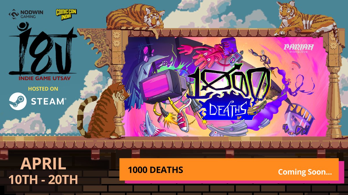 Check out 1000 Deaths on the <a href="/indiegameutsav/">indiegameutsav</a> #Steam sale!👯

store.steampowered.com/sale/comicconx… 

#IndieGameUtsav #MumbaiComicCon #IndieDevs