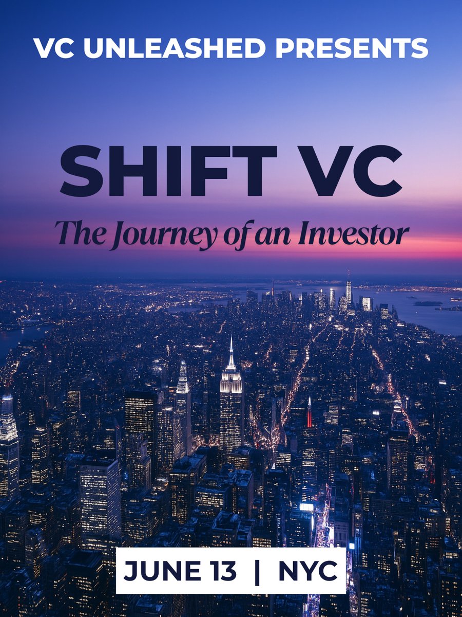 VcUnleashed's tweet image. 📣 #ShiftVC 2025 returns for our 4th conference! Join us in NYC on June 13 for a 2-day event uniting top investors, founders & operators. Space is limited—grab your ticket now: SHIFTVC.rsvpify.com #VC #startup #investing
We can’t wait to see you there!