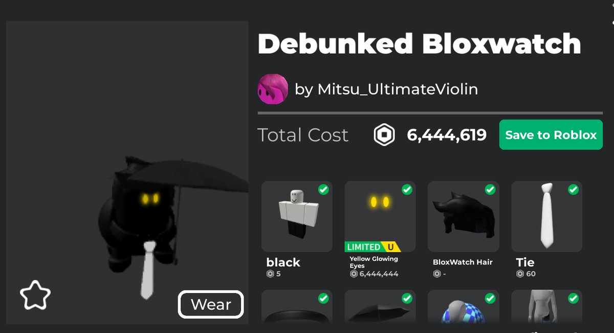KinneUltimate's tweet image. #debunked #bloxwatch #robloxdebunked 

I had to do it.