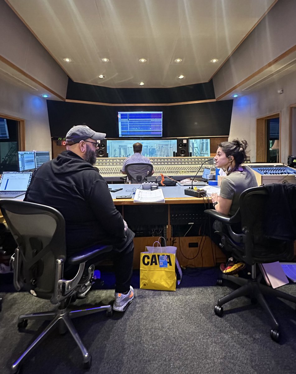 Tracked more <a href="/Play2XKO/">2XKO</a> orchestra for <a href="/riotgames/">Riot Games</a> at Ocean Way in Nashville! #2XKO #RiotGames