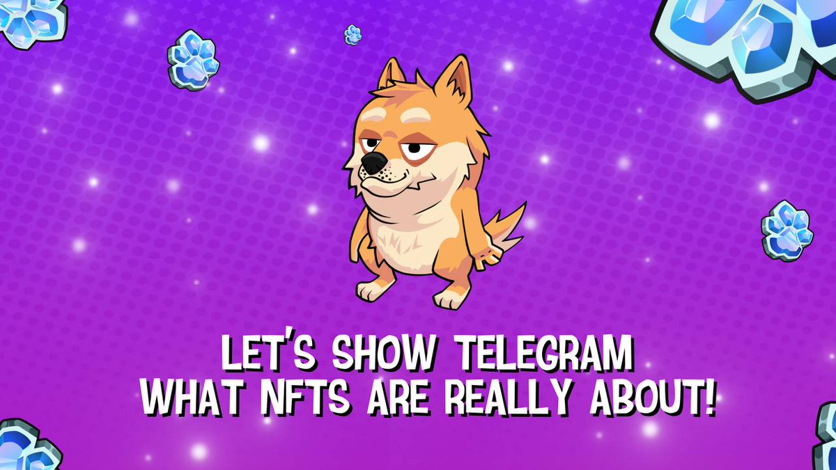 Who let the dogs out? 👀

Time to build bridges: meet the Gatto x <a href="/TheDogePoundNFT/">Doge Pound 🐶</a> collaboration!

From now on, each of you can get your first Doge Pound on a TON by participating in our collaborative event “Who let the dogs out?”