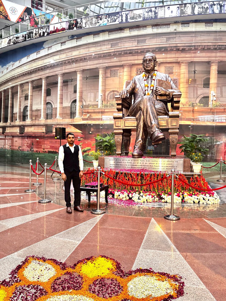 rahulprudent's tweet photo. Happy Ambedkar Jayanti 
May Dr. Babasaheb Ambedkar's teachings inspire us to strive for equality, justice, and unity. 
On this occasion, I previledge to visit Ambedkar international centre to listen the speech of Hon'ble Justice Bhushan Ramakrishna Gavai, Supreme Court of India https://t.co/RJCT4U68q4