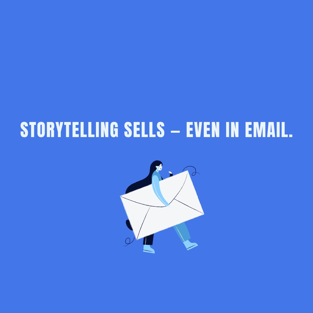 📩 Storytelling isn't just for blogs or brand videos — it works wonders in email too.

Next time you write a marketing email, ditch the bullet points and start with a story. Even a short one. Your open rates (and conversions) will thank you.

#EmailMarketing  #StartupTips