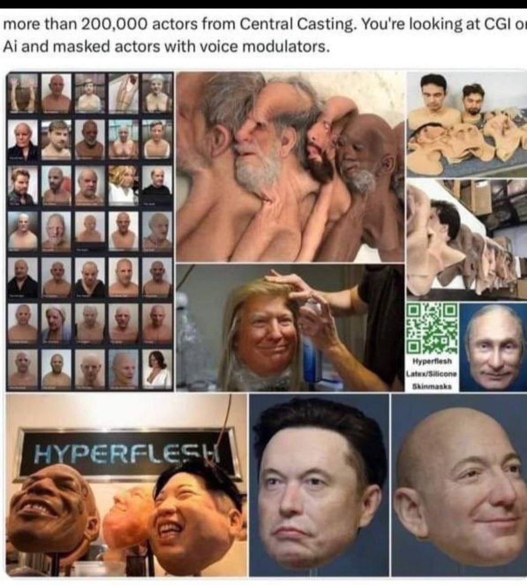 SabrinaGal182's tweet image. MORE THAN 200,000 ACTORS FROM CENTRAL CASTING USING CGI, MASKS AND MODULATORS ARE PRESENTING THE GREATEST SHOW ON EARTH! 🍿