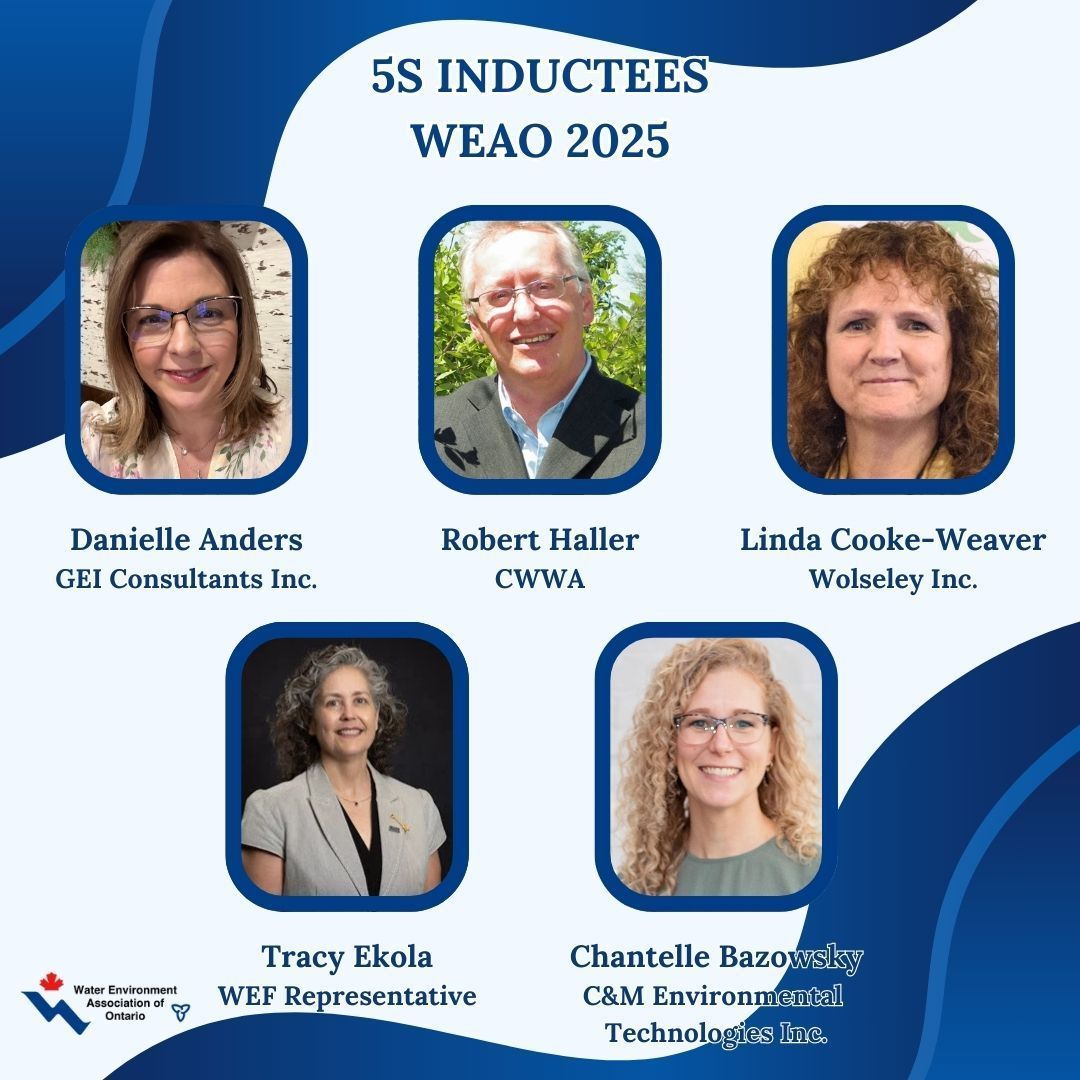 Congratulations to this year's #WEAO2025 5S Inductees! Don't forget to wear your shovel for future WEAO conferences ;)