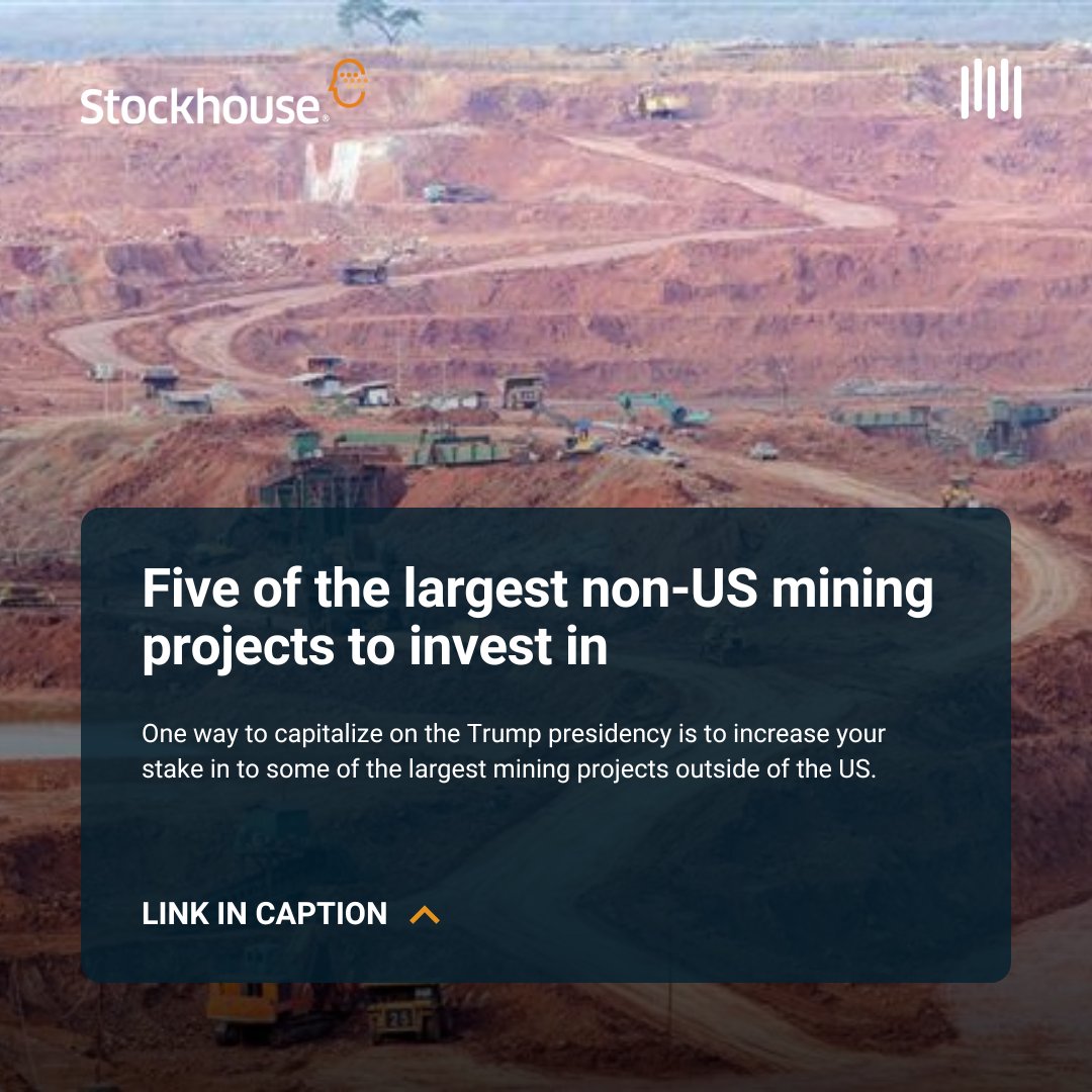 One way to capitalize on the Trump presidency is to increase your stake in to some of the largest mining projects outside of the US. 

#mining #tariffs

stockhouse.com/news/newswire/…