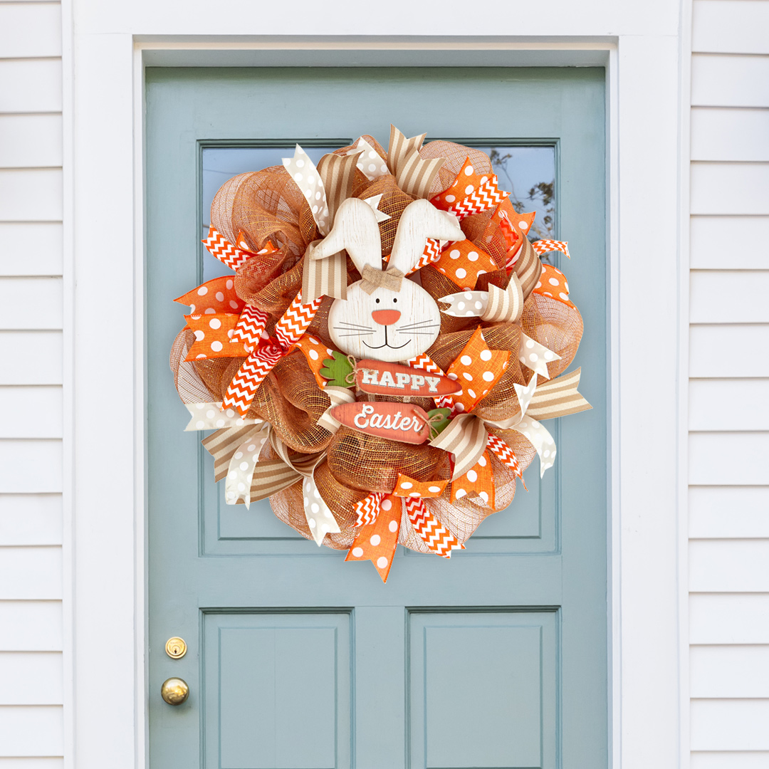 papermart's tweet image. 🌷Give your front door a spring glow-up! This sweet &amp;amp; simple Easter ribbon wreath is just what you need! 🐰💛 It’s an easy DIY that brings instant cheer. Check out the tutorial on our blog: bit.ly/Easter-Ribbon-… #SpringDIY #EasterWreath #PaperMartCrafts #DIYDecor #HelloSpring