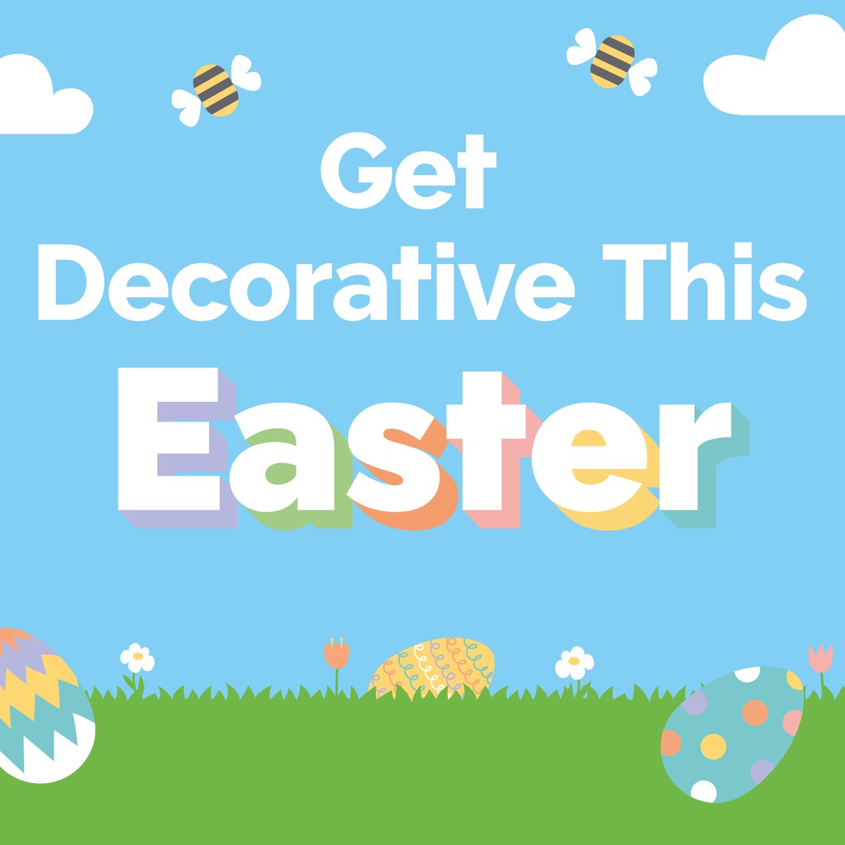 Poundstretcher1's tweet image. Get decorative this Easter with a little help from Poundstretcher!  #easterdecorations #easter #poundstretcher