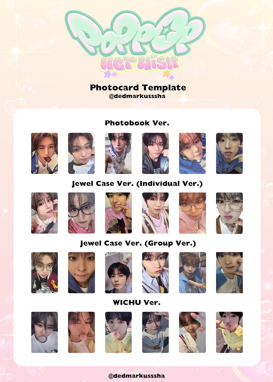 NCT - NCT WISH 「poppop」Photobook Ver. サクヤセットの通販