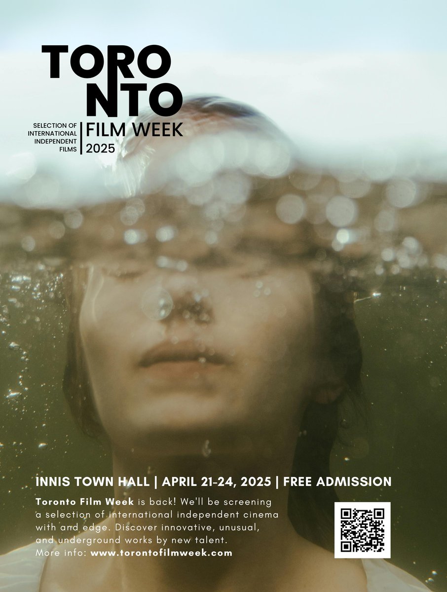 Toronto Film Week starts next Monday, April 21st at 7pm.