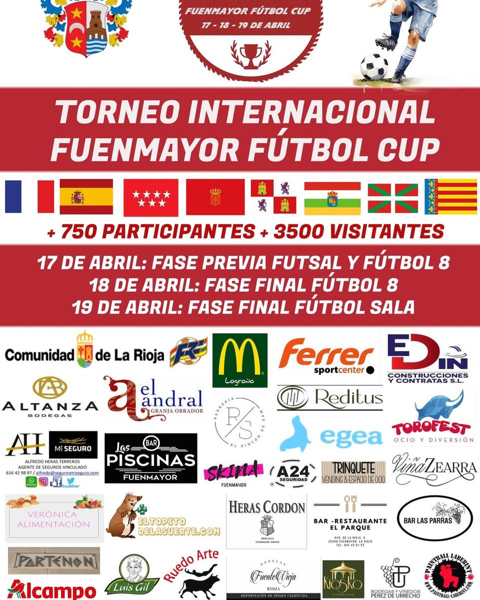Torneo que convierte a La Rioja en un referente deportivo en Semana Santa.