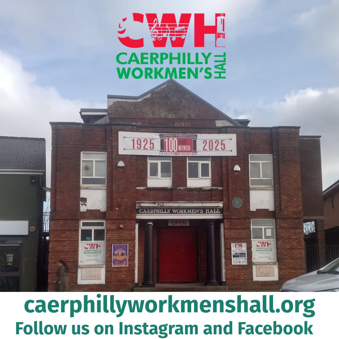 Caerphilly Workmen's Hall tweet media
