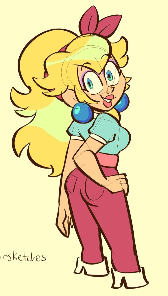 Daisy after spending one day in Paris 🧡
.
Also bonus Peach cause this outfit is also adorable 🩷