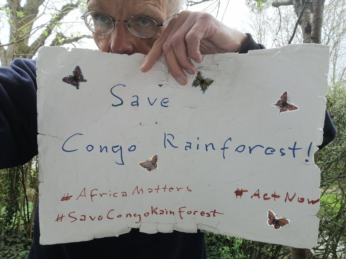 endelstamberg's tweet photo. SaveCongoRainforest Day 1861
#SaveCongoRainforest
#SaveCongoForest_Flora_Fauna🌴🦍 #AfricaMatters #IndigenousLivesMatter
@SaveCongoForest
In Solidarity with @vanessa_vash and @Remy_Zahiga
The Congo Rainforest is vital in the fight for climate and social justice!☮️🌍🌏🌎🌳 https://t.co/WhKK13EeZ2
