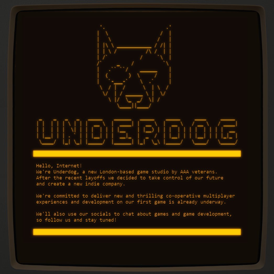 __UNDERD0G__'s tweet image. Hello, Internet!