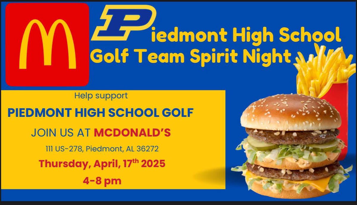 Piedmont High School Golf tweet media