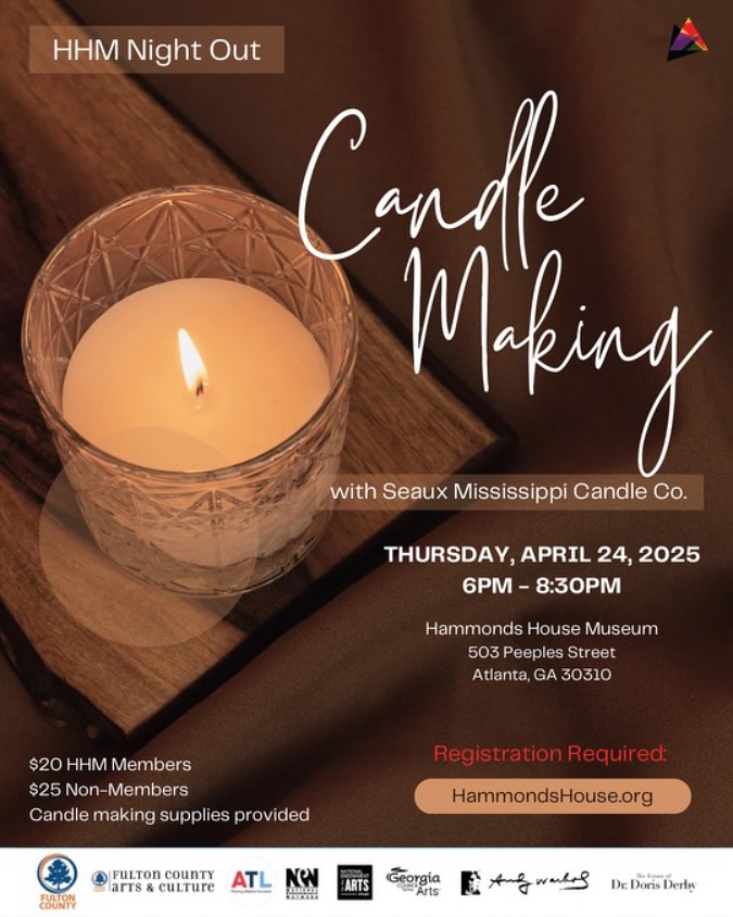 THURSDAY 🕯️💫Come through, get creative, and hang with fellow art lovers at HHM Night Out!    

Seaux Mississippi (yep - the creators behind our HHM 35th anniversary candle) will be back to lead us in a hands-on candle-making class.

eventbrite.com/e/hhm-night-ou…
