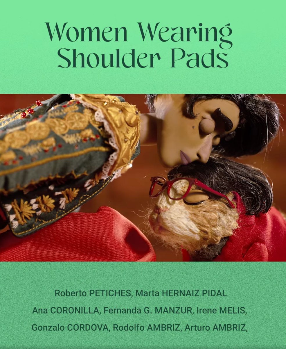 Cinema Fantasma (@cinemafantasma) on Twitter photo 🌟 Incredible news! 🌟 Women Wearing Shoulder Pads, the series we produced for <a href="/adultswim/">adult swim</a> and created by Gonzalo Cordova, has been selected by the <a href="/annecyfestival/">Annecy Festival</a> for its prestigious Work in Progress program.
We're thrilled that this project—a #StopMotion series entirely made in 🌟 Incredible news! 🌟 Women Wearing Shoulder Pads, the series we produced for <a href="/adultswim/">adult swim</a> and created by Gonzalo Cordova, has been selected by the <a href="/annecyfestival/">Annecy Festival</a> for its prestigious Work in Progress program.
We're thrilled that this project—a #StopMotion series entirely made in