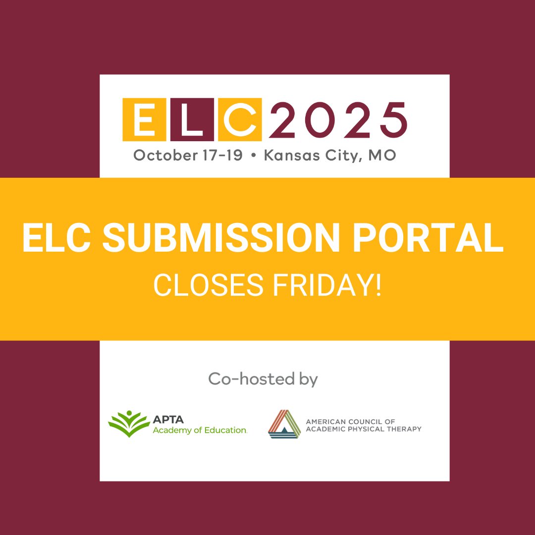 It's not too late to submit your proposal to join us at ELC 2025! The submission portal closes this Friday, April 18th. 
Submit an Education Session: xcdsystem.com/elc/abstract/i…
Submit an Abstract Session: xcdsystem.com/elc/abstract/i…