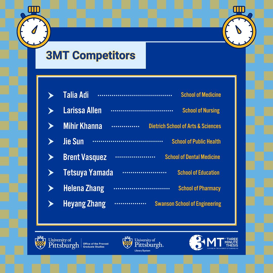 Congratulations to the winners of the 2025 Three Minute Thesis Competition (3MT)! Thanks to all participants for your outstanding presentations.

For the full list of winners: ow.ly/31Cb50VAkyx