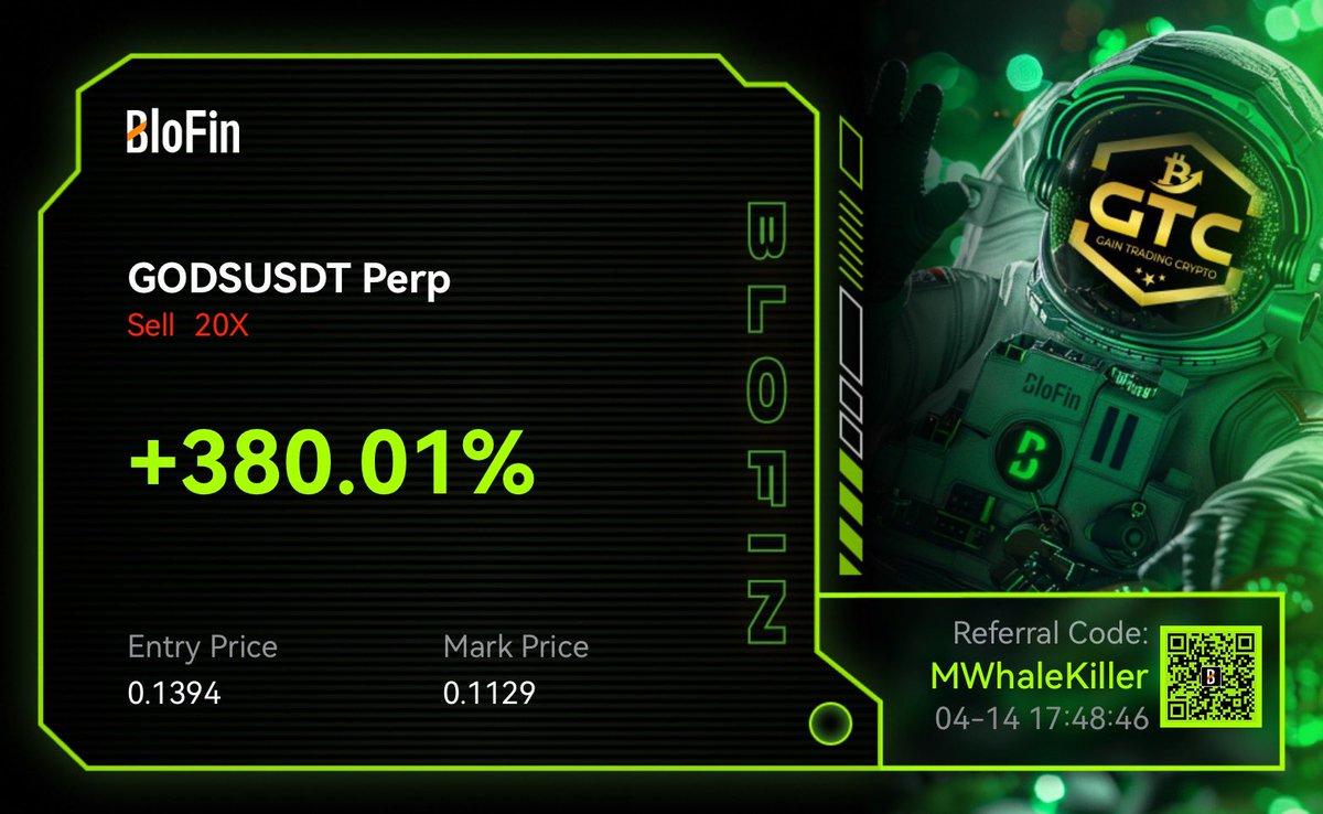 $gods 

Ok , I made way more than what I paid during the live streams. 

I will buy 5 people a month live streams with these gains !! 

I am spending anyway !! 

Repost , comment and like !!