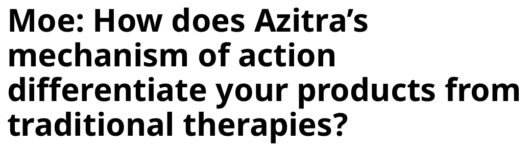 azitrainc's tweet image. Francisco Salva, CEO of @azitrainc was interviewed in #ClinicalTrialVanguard last month. Here he discusses our unique approach #PrecisionDerm #Biotech #dermatology clinicaltrialvanguard.com/executiveinter…