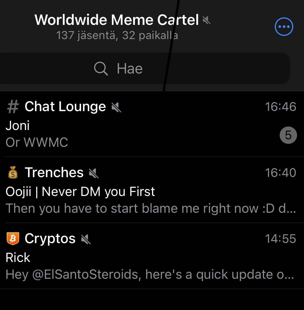 Goldensolmonkey's tweet photo. Hey everyone! 👋
Me and my friend have created the Worldwide Meme Cartel 🌍💣 — a channel where you can chat 💬 and share coins 🪙 with fellow degens.

You’re all welcome! 🤝

https://t.co/hzDP7hLt3e https://t.co/VJST8sIy0h