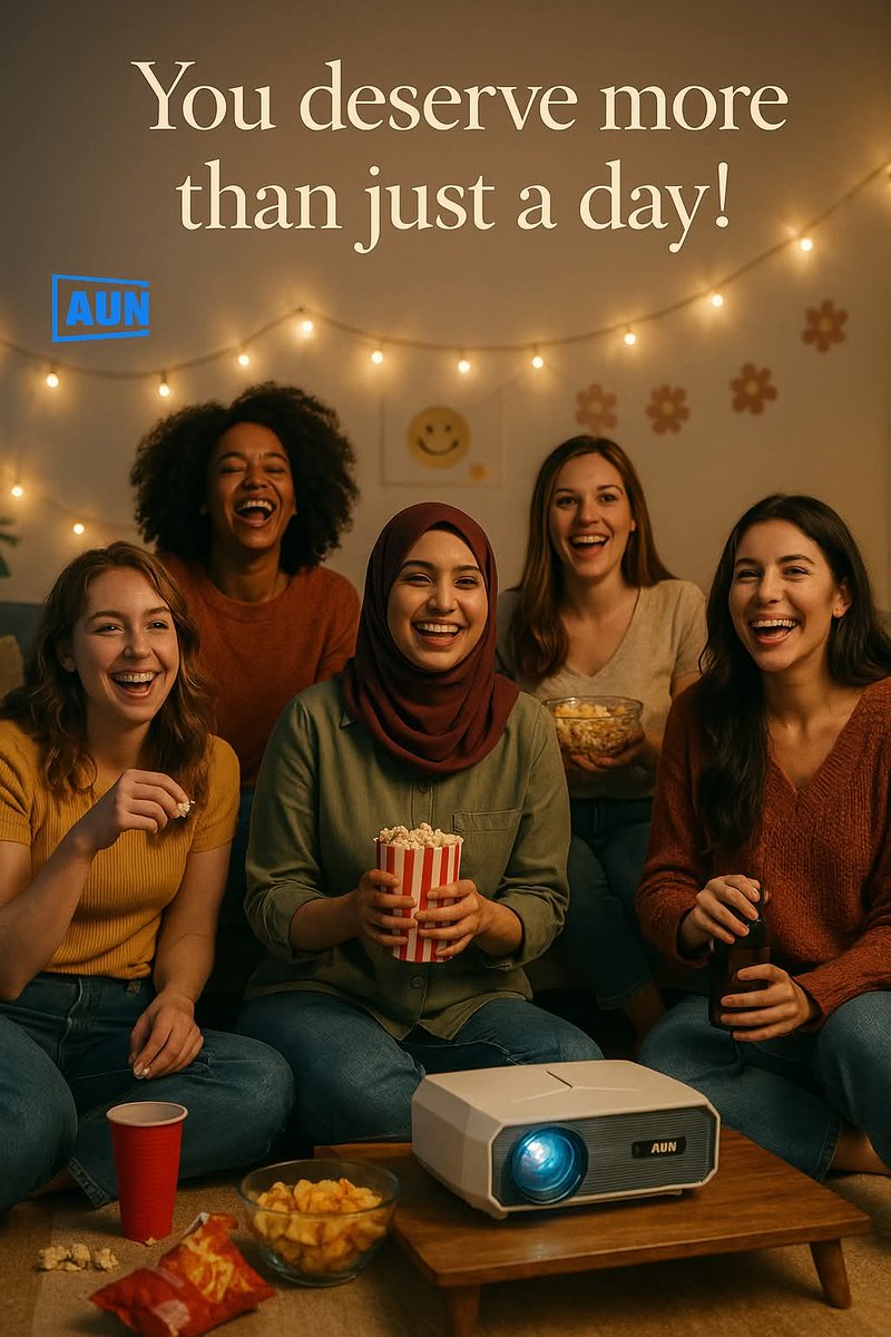 aun_projector's tweet image. ✨ Movie nights just got a major glow-up! ✨
Because women deserve more than just a day — they deserve unforgettable moments, belly laughs, and epic stories on the big screen 🎥💃
With the AUN projector, every girls’ night turns into a full-on cinema experience 🍿🛋️
#AUNProjector
