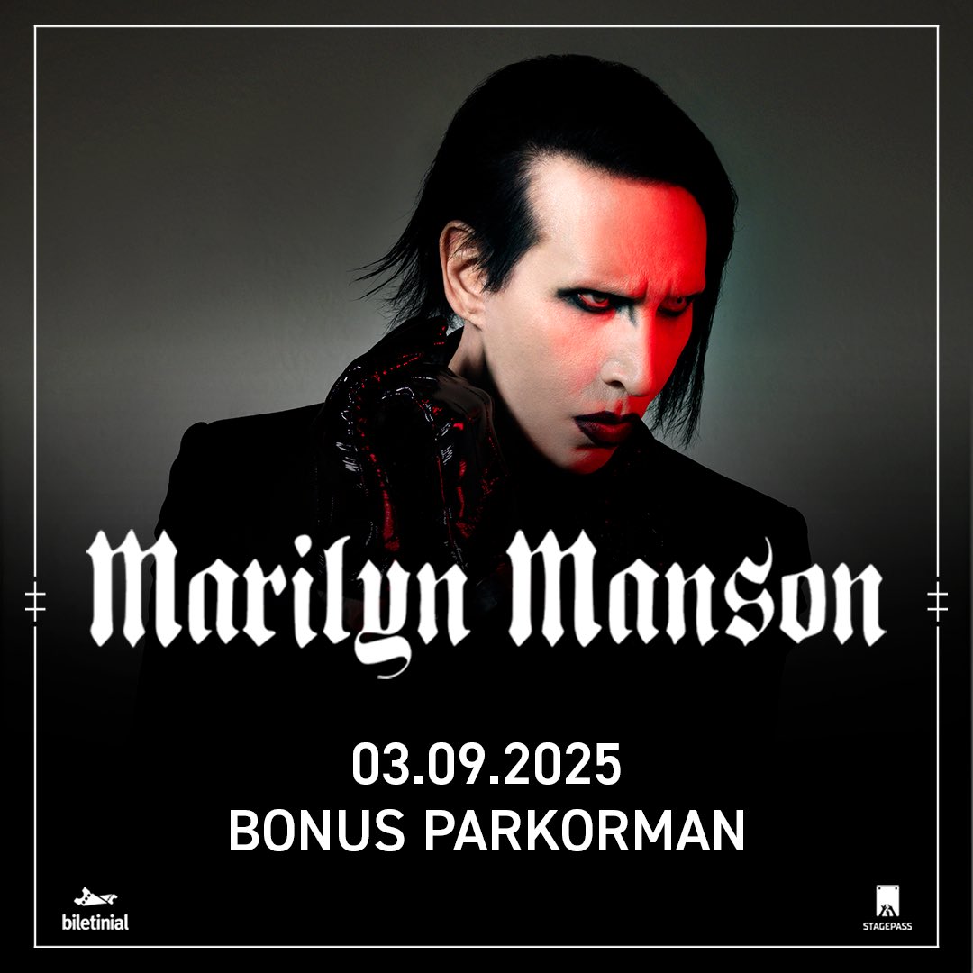 Kritikzine's tweet photo. Marilyn Manson'ın Türkiye konseri resmi olarak duyuruldu! 

3 Eylül'de Parkorman İstanbul'da gerçekleşecek olan konserin biletleri 21 Nisan'da satışta olacak. https://t.co/4gPx5tNAf8