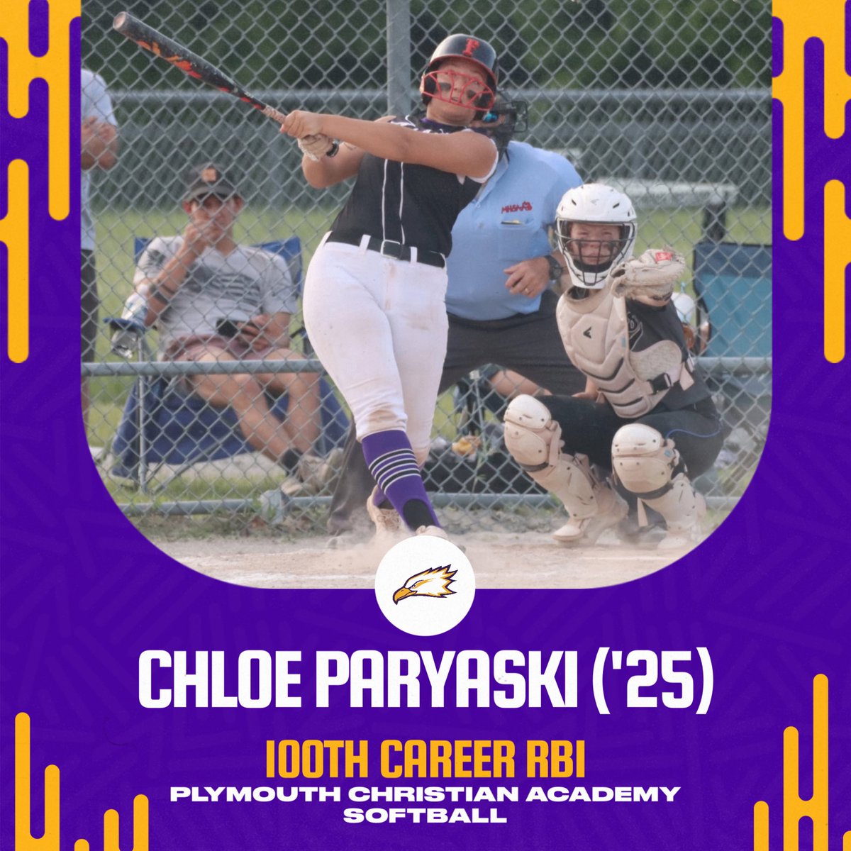 PCA Softball (@pcasoftball) on Twitter photo Senior C/CI Chloe Paryaski (<a href="/AlmaScotsSB/">Alma College Softball</a> commit) registered career RBI 100 last weekend! Senior C/CI Chloe Paryaski (<a href="/AlmaScotsSB/">Alma College Softball</a> commit) registered career RBI 100 last weekend!