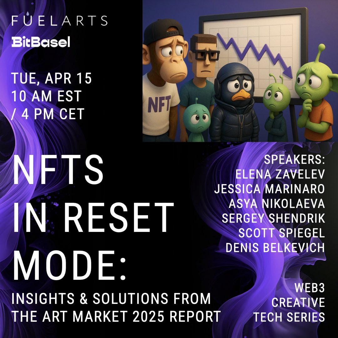 Join us for a live discussion on the future of NFTs beyond the hype, with unique perspectives from pioneers across Web3, digital art, and decentralized platforms: youtube.com/live/U8S79u_AT…