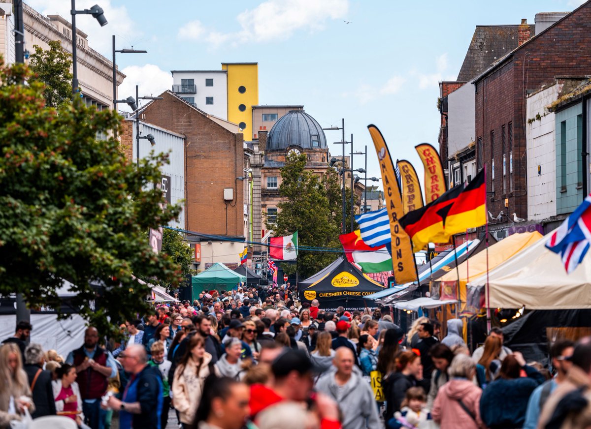 Three days packed with international cuisine, live music, family friendly entertainment and the best of local traders is heading to Sunderland this summer.

The city’s much-loved Food and Drink Festival is set to return from 6-8 June.

Read more👇
sunderlandbusinesspartnership.co.uk/food-and-drink…