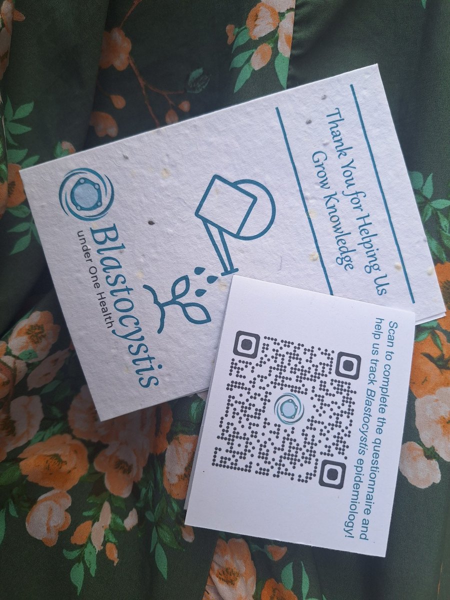 Maeve Louise Farrell (@maeveloufarrell) on Twitter photo Great to chat with <a href="/BlastocystisC/">BlastocystisCOST</a> They are looking for more Irish Veterinary professionals to complete their questionnaire.
Really love the unique touch of the seed paper, can't wait to try grow my own basil Great to chat with <a href="/BlastocystisC/">BlastocystisCOST</a> They are looking for more Irish Veterinary professionals to complete their questionnaire.
Really love the unique touch of the seed paper, can't wait to try grow my own basil