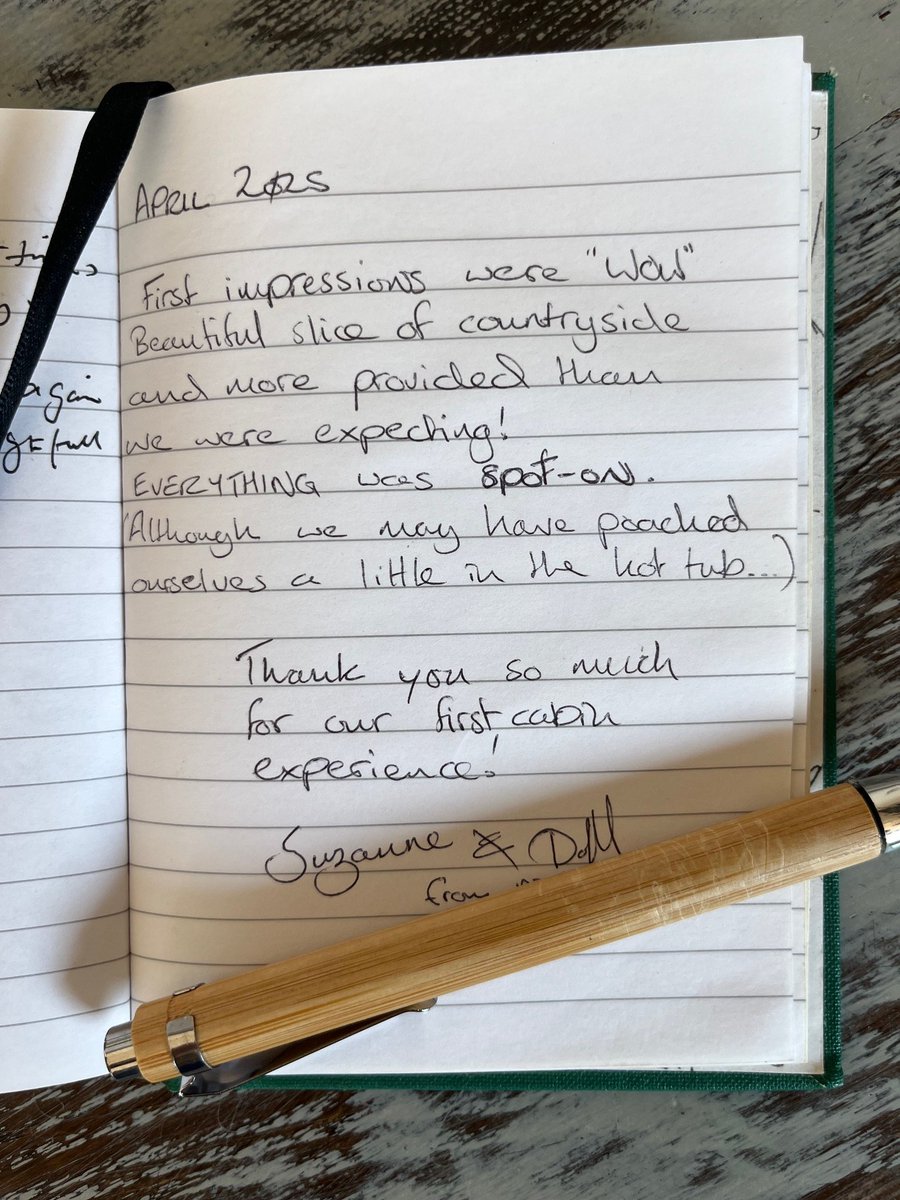 After the long Easter weekend, we're beginning the working week with another wonderful guest review! #glamping #somerset #wells #glastonbury #frome #hottub #views #petfriendlytravel