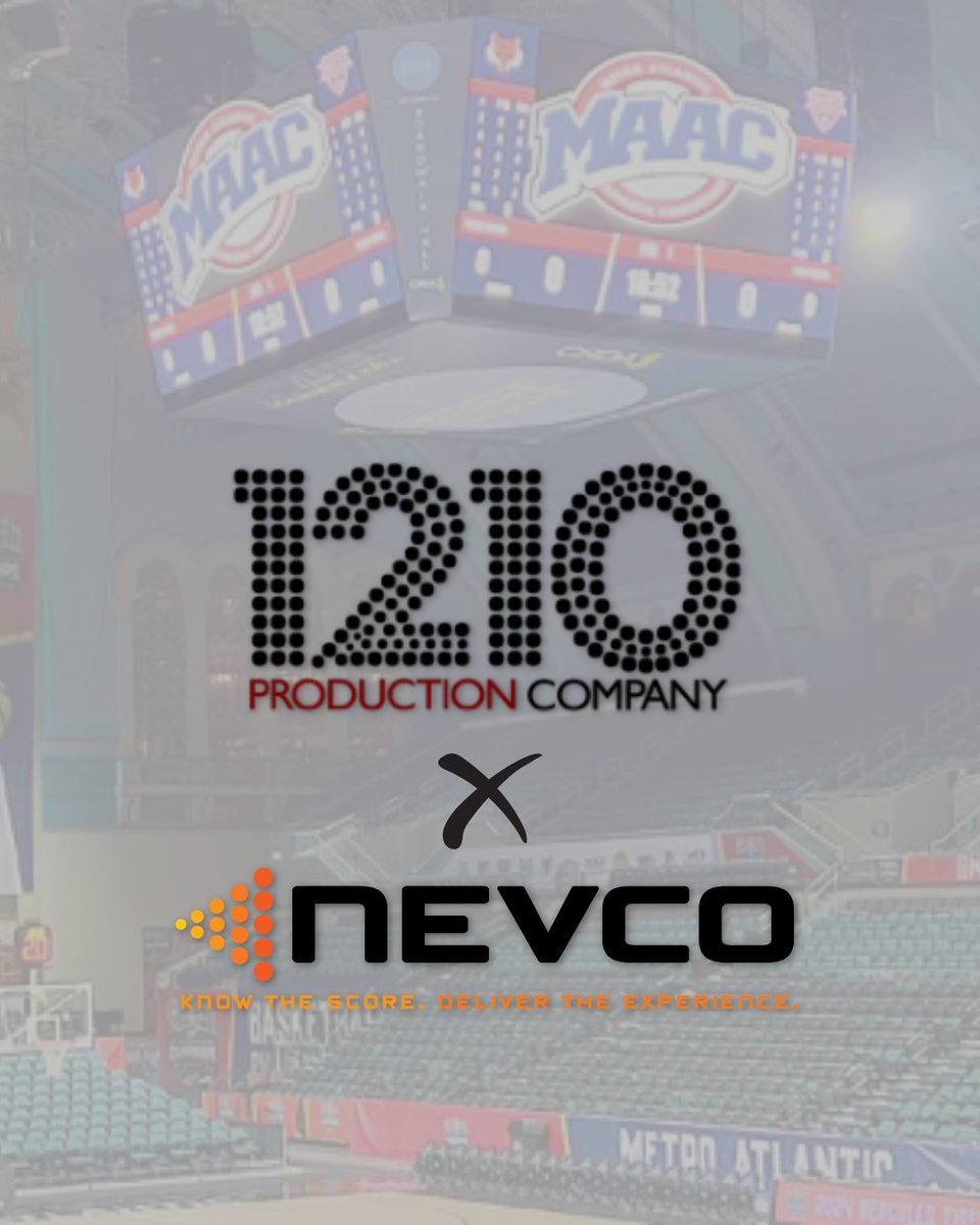 Nevco (@nevcosports) on Twitter photo For nearly 20 years, we’ve teamed up with 1210 Production Company to serve schools and facilities across the country including @Boardwalk Hall in Atlantic City, NJ, home to the <a href="/MAACHoops/">#MAACHoops</a> tournament.
Learn more about this collaboration here: ow.ly/yBjp50VA1XH
#MAACHoops For nearly 20 years, we’ve teamed up with 1210 Production Company to serve schools and facilities across the country including @Boardwalk Hall in Atlantic City, NJ, home to the <a href="/MAACHoops/">#MAACHoops</a> tournament.
Learn more about this collaboration here: ow.ly/yBjp50VA1XH
#MAACHoops