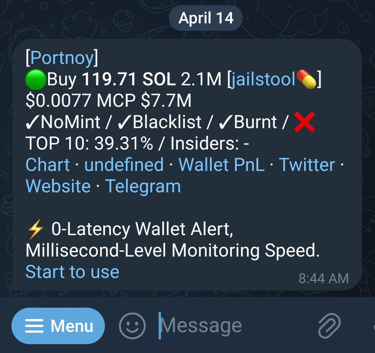 CryptoCornPop's tweet photo. He is 💯 all in on jailstool
Thanks Pres! https://t.co/r9KpoOMaly