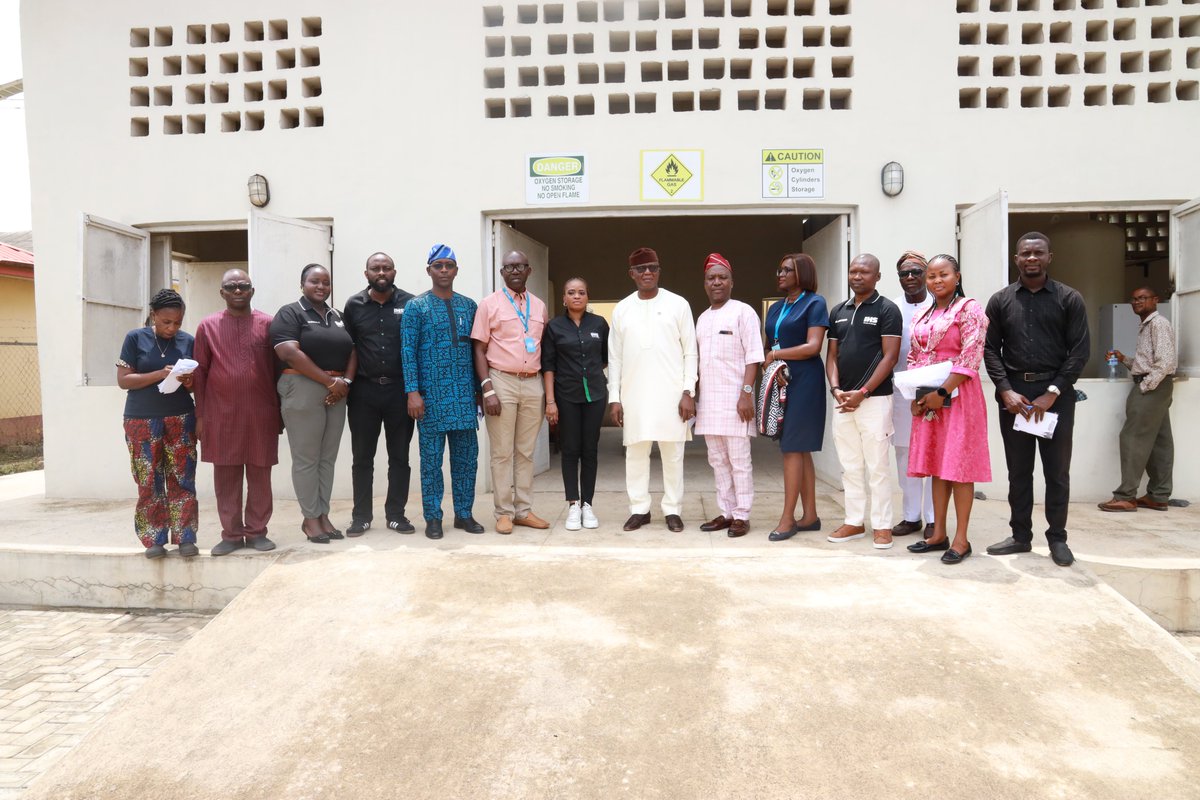 Last week, IHS Nigeria visited the oxygen plant previously donated in collaboration with the United Nations Children’s Fund (UNICEF) and the Canadian Government, at the Olabisi Onabanjo University Teaching Hospital (OOUTH), Sagamu, Ogun State. #BeyondTheTowers