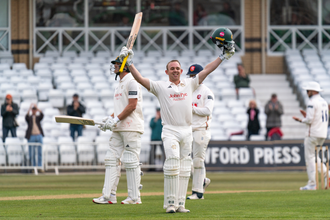TrentBridge's tweet photo. Passing 3,000 First-Class runs and reaching a new career best in the format, all in scintillating style.

#NOTvESS | https://t.co/odtZgMvjZm https://t.co/94hJggQLYb